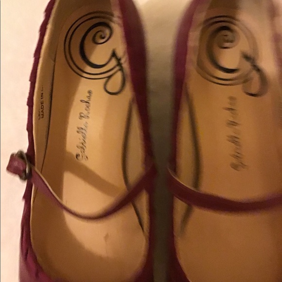 Gabriella Rocha Red Leather Mary Janes - Picture 3 of 7